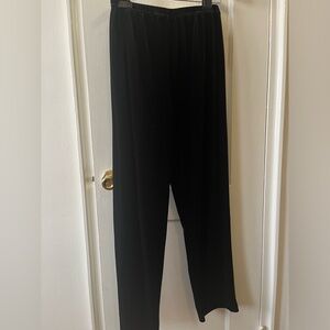 Notations Black Velvet Pants. NWT